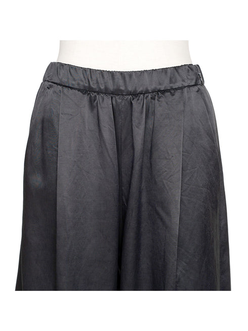 ✧ NEW ✧ cupro-cotton cylinder wide pants(予約商品)