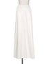 1011. cupro-cotton cylinder wide pants
