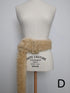 fur tail belt