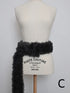 fur tail belt