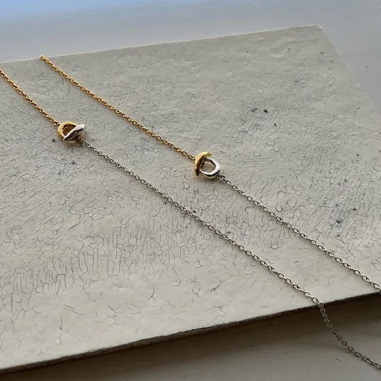 CHIEKO+ ダブルネックレス　LUNA double necklace LUNA double necklace｜CHIEKO+(チエコプラス)公式通販
