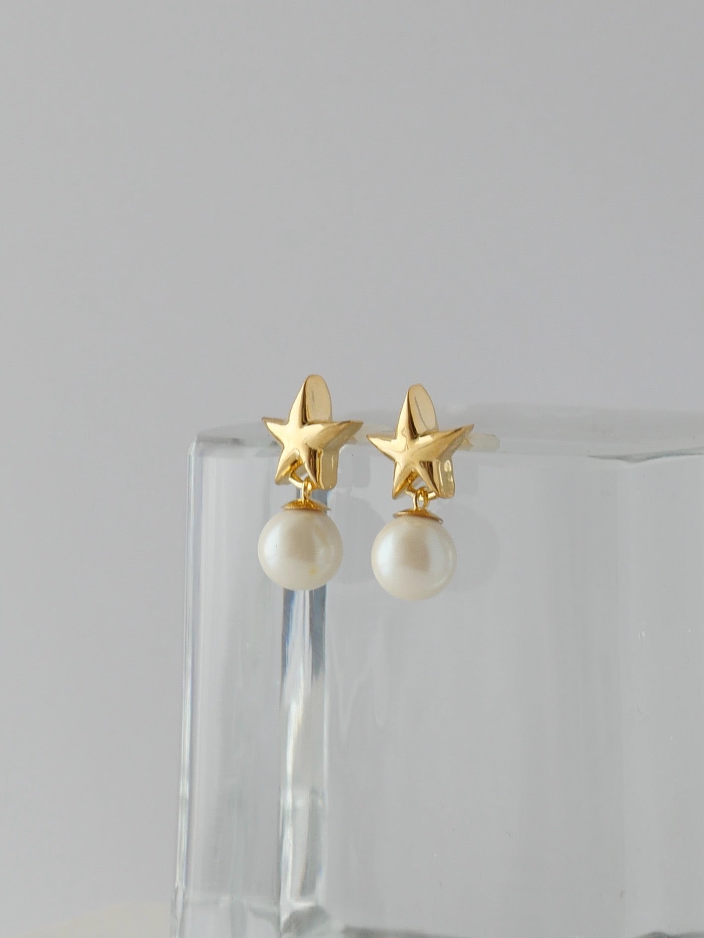 CHIEKO+ star pierceゴールド star&pearl pierce / earring | CHIEKO+(チエコプラス)公式通販