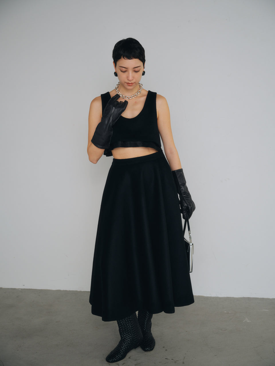 CHIEKO+ チェコプラス 24AW ウール＆カシミア リュクスニット 独特の風合いも魅力！リサイクルウール＆カシミヤを生かした