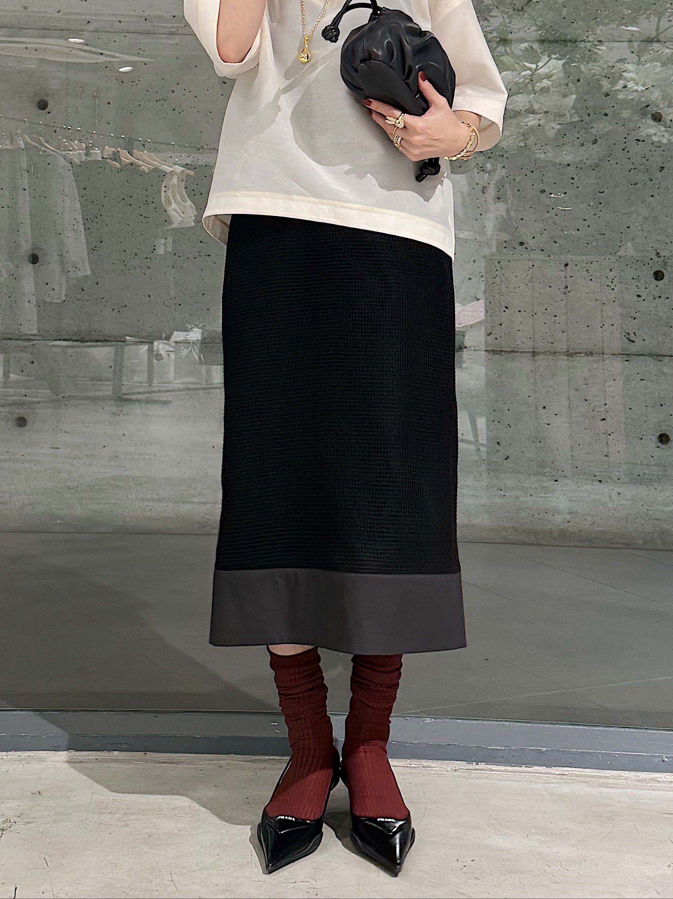 新品未使用　CHIEKO+ plume Layered Top 黒　38 plume Layered Top｜CHIEKO+(チエコプラス)公式通販